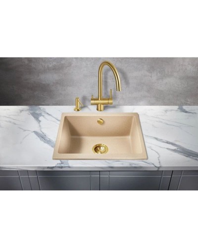 Кухонная мойка Milacio Leon 55 бежевый MC.77084