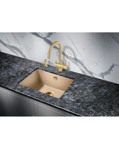 Кухонная мойка Milacio Leon 55 бежевый MC.77084