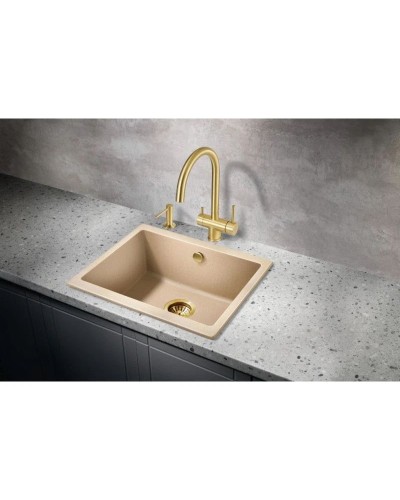 Кухонная мойка Milacio Leon 55 бежевый MC.77084