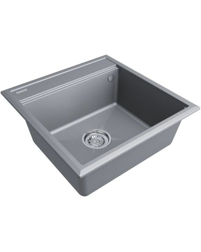 Кухонная мойка Paulmark Stepia серый металлик PM115051-GRM