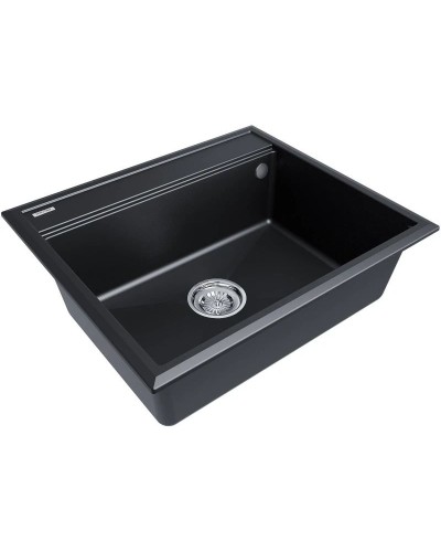 Кухонная мойка Paulmark Stepia черный металлик PM115951-BLM