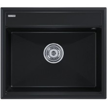 Кухонная мойка Paulmark Stepia черный металлик PM115951-BLM