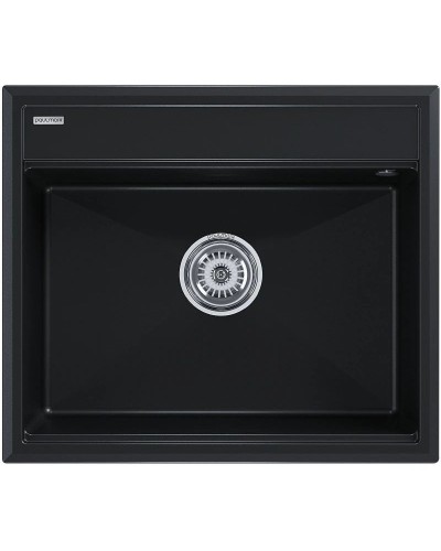 Кухонная мойка Paulmark Stepia черный металлик PM115951-BLM