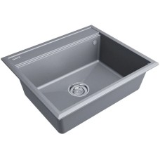 Кухонная мойка Paulmark Stepia серый металлик PM115951-GRM
