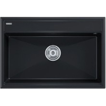 Кухонная мойка Paulmark Stepia черный металлик PM117551-BLM