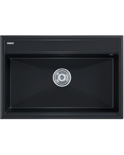 Кухонная мойка Paulmark Stepia черный металлик PM117551-BLM