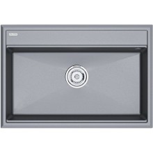 Кухонная мойка Paulmark Stepia серый металлик PM117551-GRM