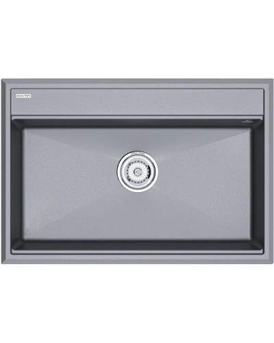 Кухонная мойка Paulmark Stepia серый металлик PM117551-GRM