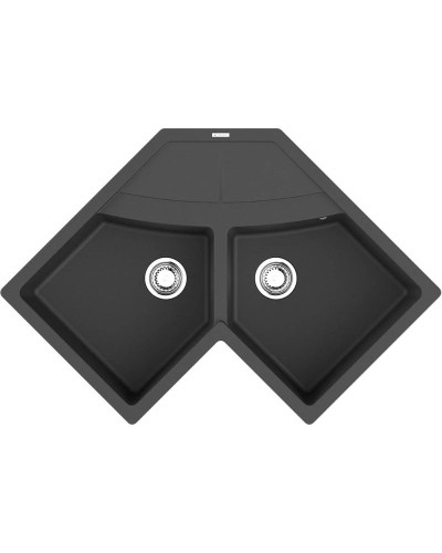 Кухонная мойка Tetogranit Omoikiri Sumi 83C-BL черный 4993864