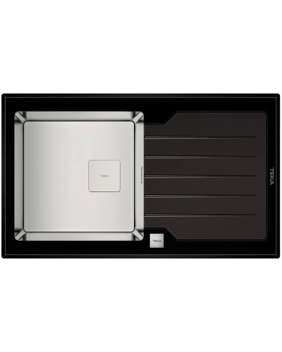 Кухонная мойка Teka Diamond RS15 1B 1D 86 Black 115100011