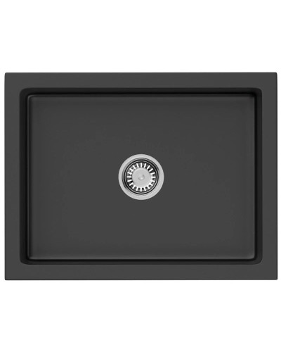 Кухонная мойка Natceramic Omoikiri Mikura 61-BL черный 4997069