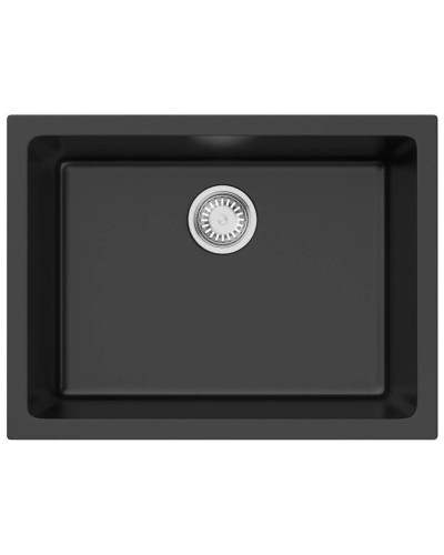 Кухонная мойка Natceramic Omoikiri Okinoshima 61-U/I-BL черный 4997063