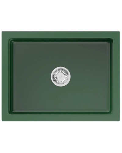 Кухонная мойка Natceramic Omoikiri Mikura 61-RG Glossy royal green 4911255