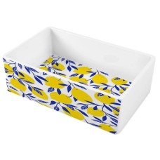 Кухонная мойка Natceramic Omoikiri Mikura 76-Lemon white 4993020