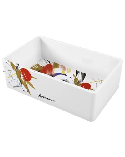 Кухонная мойка Natceramic Omoikiri Mikura 76-Tokyo white 4993021