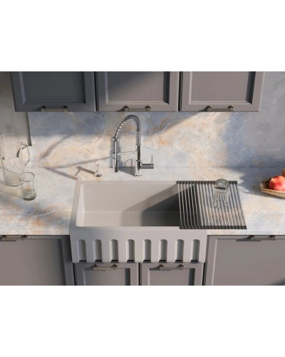 Кухонная мойка Natceramic Omoikiri Mikura 76-Klimt white 4993022