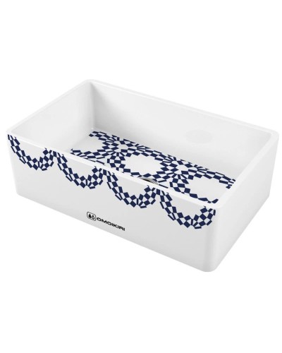 Кухонная мойка Natceramic Omoikiri Mikura 76-Tokio 2 white 4993173