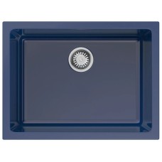 Кухонная мойка Natceramic Omoikiri Okinoshima 61-U/I-IB Glossy indigo blue 4911261