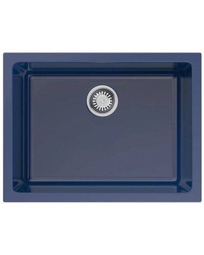 Кухонная мойка Natceramic Omoikiri Okinoshima 61-U/I-IB Glossy indigo blue 4911261