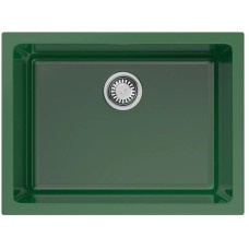 Кухонная мойка Natceramic Omoikiri Okinoshima 61-U/I-RG Glossy royal green 4911263