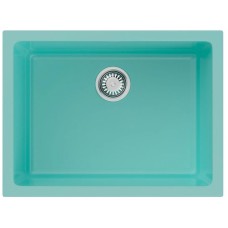 Кухонная мойка Natceramic Omoikiri Okinoshima 61-U/I-AZ Glossy azur 4911264