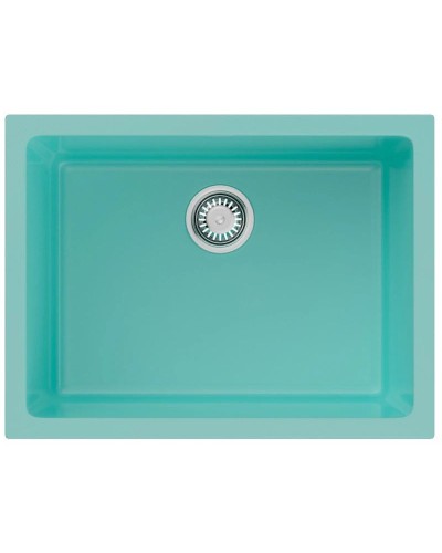 Кухонная мойка Natceramic Omoikiri Okinoshima 61-U/I-AZ Glossy azur 4911264