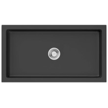 Кухонная мойка Natceramic Omoikiri Mikura 83-BL черный 4997081