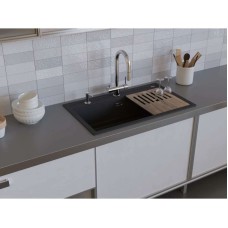 Кухонная мойка Artceramic Omoikiri Kitagawa 86-LB-WH белый 4993795