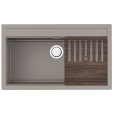 Кухонная мойка Artceramic Omoikiri Kitagawa 86-LB-GR leningrad grey 4993796