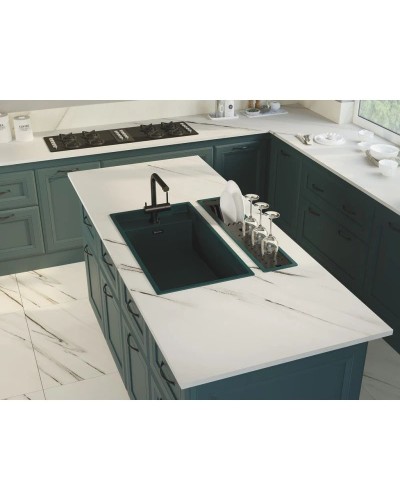 Кухонная мойка Artceramic Omoikiri Kinaru 86-U/I DO deep ocean 4997024