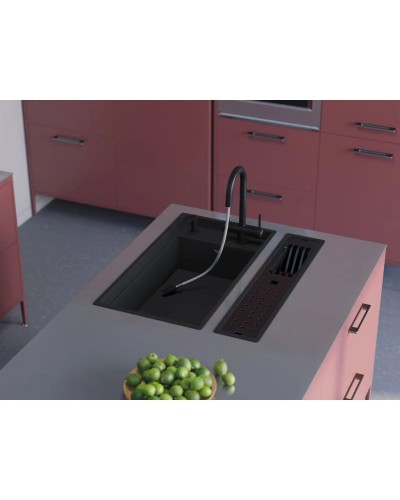 Кухонная мойка Artceramic Omoikiri Kinaru 86-U/I CN canyon 4997025