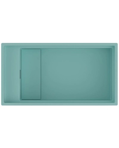 Кухонная мойка Artceramic Omoikiri Kinaru 86-U/I AZ azur blue 4993028