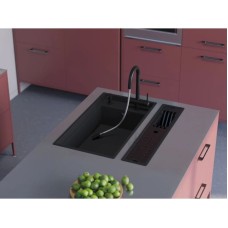 Кухонная мойка Artceramic Omoikiri Kinaru 86-U/I AZ azur blue 4993028