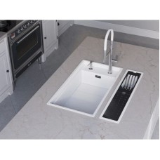 Кухонная мойка Artceramic Omoikiri Kinaru 86-U/I AZ azur blue 4993028