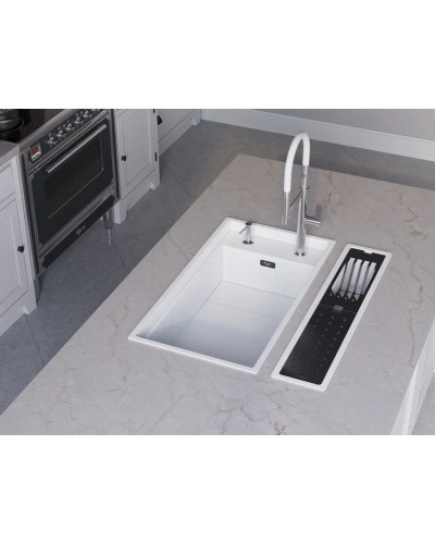 Кухонная мойка Artceramic Omoikiri Kinaru 86-U/I AZ azur blue 4993028