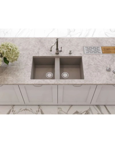 Кухонная мойка Artceramic Omoikiri Kitagawa 83-2-U-GB графит 4993811