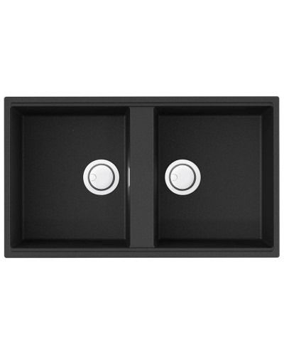 Кухонная мойка Artceramic Omoikiri Kitagawa 83-2-U-GB графит 4993811