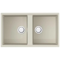 Кухонная мойка Artceramic Omoikiri Kitagawa 83-2-U-WH /белый 4993809