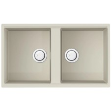 Кухонная мойка Artceramic Omoikiri Kitagawa 83-2-U-WH /белый 4993809