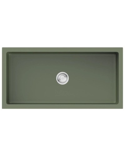 Кухонная мойка Natceramic Omoikiri Mikura 91-OL olive 4997088