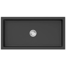 Кухонная мойка Natceramic Omoikiri Mikura 91-BL черный 4997087