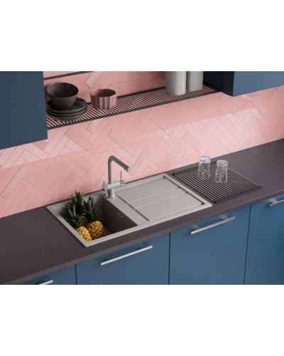 Кухонная мойка Artceramic Omoikiri Kitagawa 86-WH белый 4993493