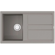 Кухонная мойка Artceramic Omoikiri Kitagawa 86-GR ленинградский серый 4993807