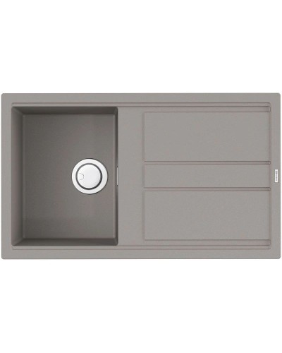 Кухонная мойка Artceramic Omoikiri Kitagawa 86-GR ленинградский серый 4993807