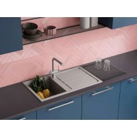 Кухонная мойка Artceramic Omoikiri Kitagawa 86-GB графит 4993808