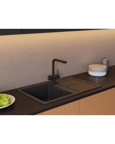 Кухонная мойка Artceramic Omoikiri Sumi 79A-WH белый 4997096