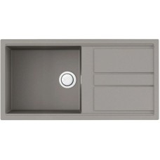 Кухонная мойка Artceramic Omoikiri Kitagawa 100-GR ленинградский серый 4993788