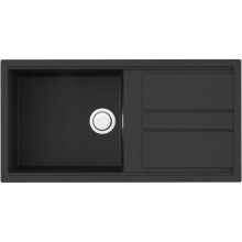 Кухонная мойка Artceramic Omoikiri Kitagawa 100-GB графит 4993786