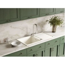 Кухонная мойка Artceramic Omoikiri Kitagawa 100-WH белый 4993787