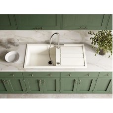 Кухонная мойка Artceramic Omoikiri Kitagawa 100-WH белый 4993787